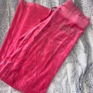 Authentic Juicy Couture Track suit pants